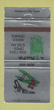Matchbook Cover - Sop with Camel Universal City TX 30 Strike