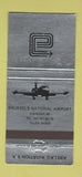 Matchbook Cover - Abelag Aviation Brussels National Airport 30 Strike