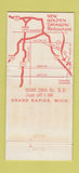 Matchbook Cover - New Golden Dragon Restaurant Grand Rapids MI WORN 30 Strike