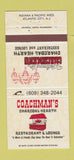 Matchbook Cover - Coachman's Charcoal Hearth Atlantic City NJ 30 Strike