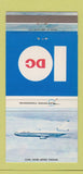 Matchbook Cover - DC 10 Airplane McDonnell Douglas 30 Strike