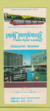 Matchbook Cover - Disneyland Hotel Anaheim CA WORN 30 Strike