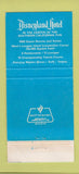 Matchbook Cover - Disneyland Hotel Anaheim CA WORN 30 Strike