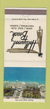 Matchbook Cover - Hollywood Beach Hotel Hollywood FL 30 Strike