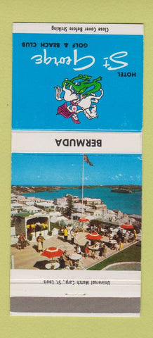 Matchbook Cover - Hotel St George Bermuda WEAR 30 Strike