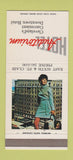 Matchbook Cover - Hotel Auditorium Cleveland OH girlie 30 Strike
