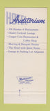 Matchbook Cover - Hotel Auditorium Cleveland OH girlie 30 Strike