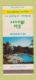 Matchbook Cover - The Manor Asheville NC 30 Strike