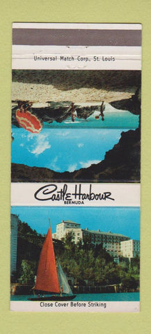 Matchbook Cover - Castle Harbour Bermuda 30 Strike