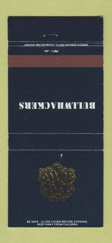 Matchbook Cover - Bullwackers Black Hawk Central City Colorado casino 30 Strike