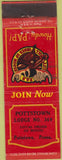 Matchbook Cover - Matchbook Cover Moose Lodge Pottsown PA