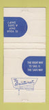 Matchbook Cover - Keystone Shipping Philadelphia PA WEAR 30 Strike