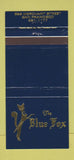Matchbook Cover - The Blue Fox San Francisco CA 30 Strike