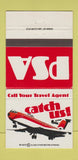 Matchbook Cover - PSA Airlines 30 Strike