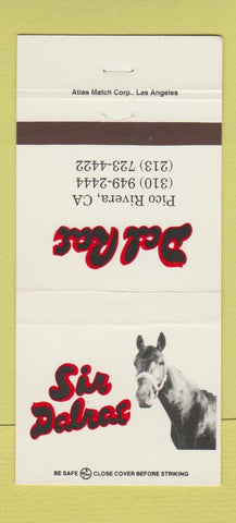 Matchbook Cover - Dal Rae Pico Rivera CA Sir Dalrae 30 Strike