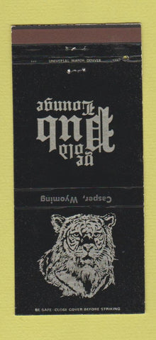 Matchbook Cover - Ye Old Pub Lounge Casper WY 30 Strike
