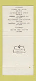 Matchbook Cover - Ye Old Pub Lounge Casper WY 30 Strike
