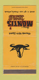 Matchbook Cover - Lenny Monti's Steak Phoenix AZ WEAR 30 Strike