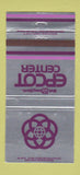 Matchbook Cover - Walt Disney World Epcot Center 30 Strike