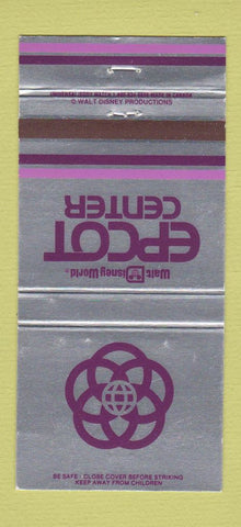 Matchbook Cover - Walt Disney World Epcot Center 30 Strike