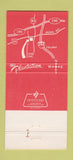 Matchbook Cover - Plantation Restaurant Westmont IL 30 Strike