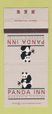 Matchbook Cover - Panda Inn Chinese Pasadena Glendale San Diego CA 30 Strike