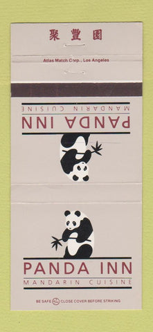 Matchbook Cover - Panda Inn Chinese Pasadena Glendale San Diego CA 30 Strike