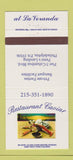 Matchbook Cover - Restaurant Caviar Philadelphia PA 30 Strike