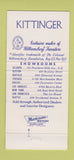 Matchbook Cover - Kittinger Williamsburg Furniture  30 Strike