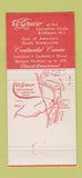 Matchbook Cover - El Greco Restaurant Brickton NJ 30 Strike