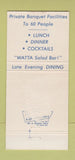 Matchbook Cover - The Voyageur St Clair MI 30 Strike