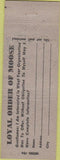 Matchbook Cover - Matchbook Cover Moose Lodge York PA
