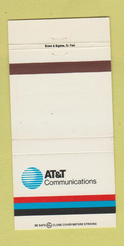 Matchbook Cover - AT&T Communications 30 Strike