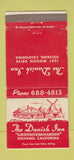 Matchbook Cover - Danish Inn Solvang CA WEAR 30 Strike