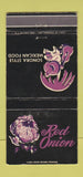 Matchbook Cover - Red Onion Mexican Food Hawthorne CA 30 Strike