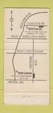 Matchbook Cover - Red Onion Mexican Food Hawthorne CA 30 Strike