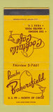 Matchbook Cover - Rancho Bakersfield CA 30 Strike
