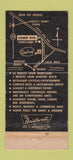Matchbook Cover - Coral Reef Resort Motel Costa Mesa CA 30 Strike