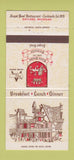 Matchbook Cover - Sugar Bowl Restaurant Gaylord MI 30 Strike