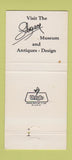 Matchbook Cover - Liberace's Tivoli Gardens Restaurant Las Vegas NV 30 Strike