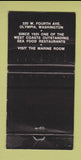 Matchbook Cover - Olympia Oyster House Olympia WA WORN 30 Strike