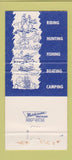 Matchbook Cover - Clubs of River Ranch Acres Lake Wales FL 30 Strike