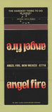 Matchbook Cover - Angel Fire NM Tourism 30 Strike