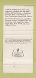 Matchbook Cover - Angel Fire NM Tourism 30 Strike
