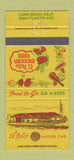 Matchbook Cover - El Patio Mexican Food Long Beach CA 30 Strike