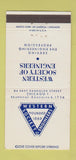 Matchbook Cover - Western Society of Engineers Chicago IL 30 Strike