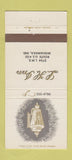 Matchbook Cover - LH Inn Mishawaka IN 30 Strike
