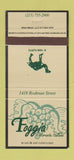 Matchbook Cover - Camel Cigarettes Foggia Italian Philadelphia PA 30 Strike