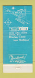 Matchbook Cover - Cranbrook House Detroit MI 30 Strike