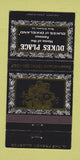 Matchbook Cover - Dukes' Place New Orleans LA Dixieland Records 30 Strike